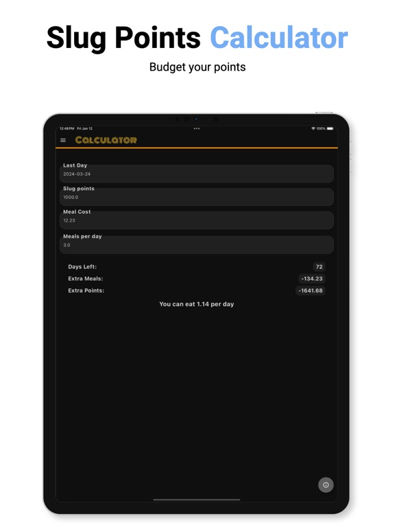 UCSC Menu iPad screenshot 4 - Food & Drink app