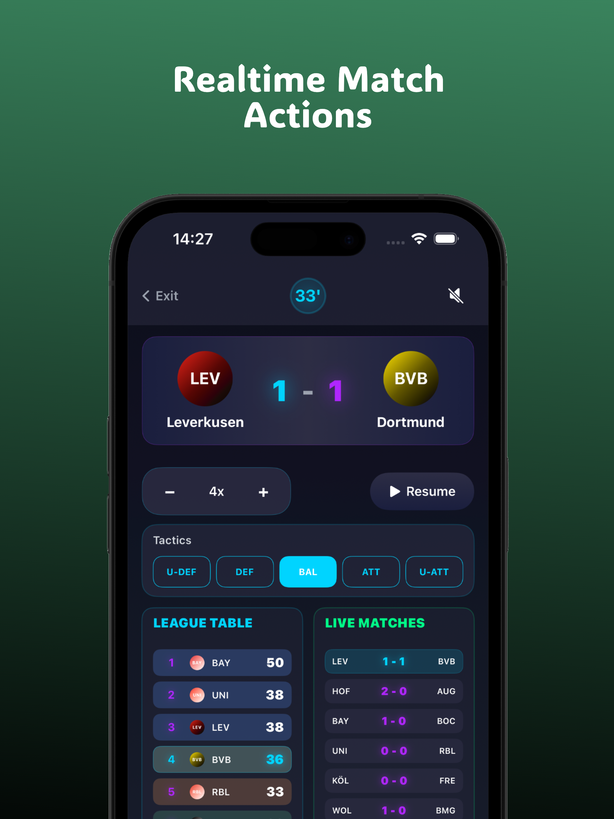 SimuLeague: Football Simulator