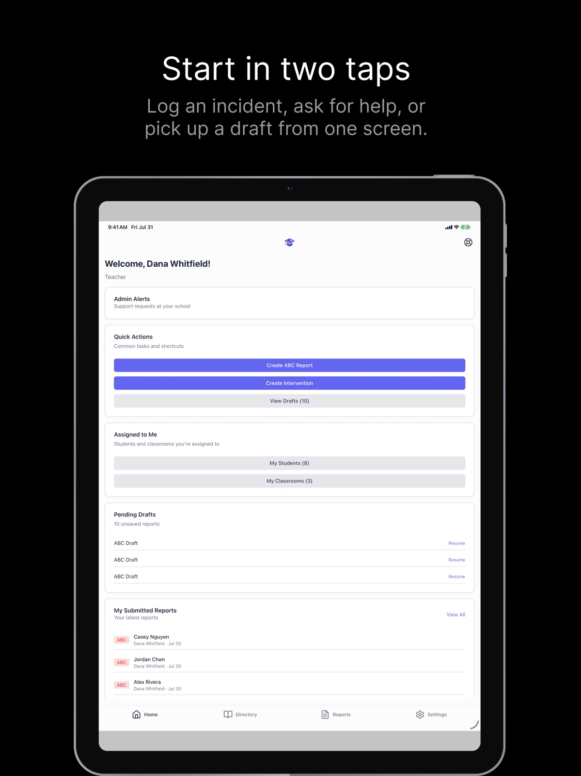 SPEDup Education ipad screenshot 3