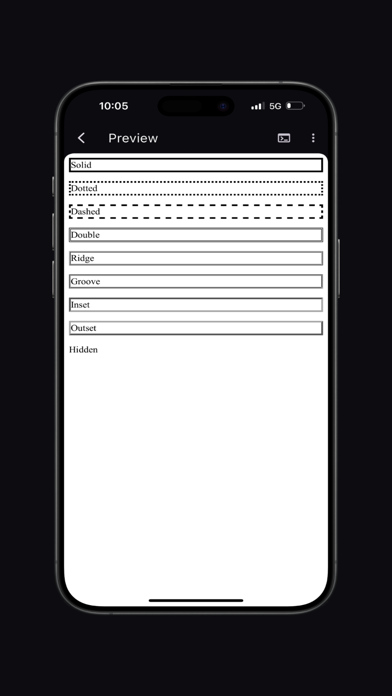 HTML Creator(Pro) screenshot 4