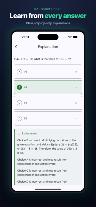 SAT Smart Prep Screenshot 4 of 10