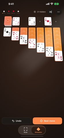 Solitaire Coach iPhone screenshot