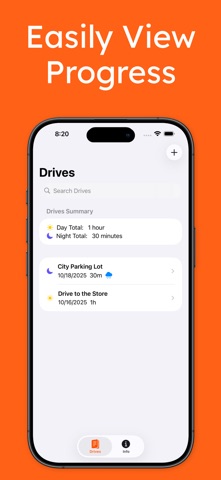 Student Driving Log Screenshot 2 of 3