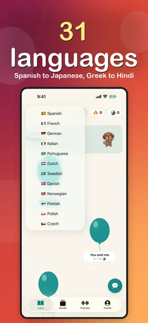 Lingo: Spanish, French, German screenshot 2