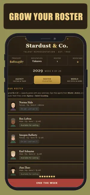 Hollywood Talent Tycoon screenshot 4