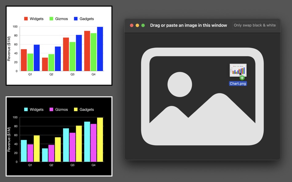 #1. ImageInversion (macOS) Podle: Geoffrey Lovelace