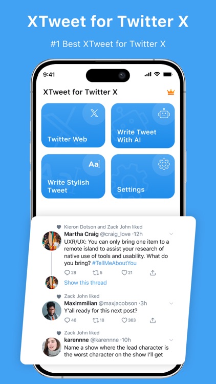 XTweet for Twitter X