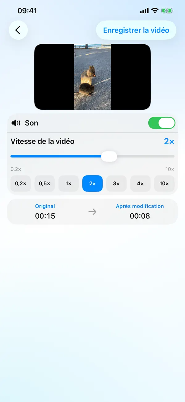 Screenshot #3 pour Changeur de vitesse vidéo