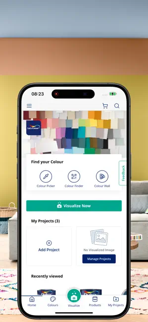 Dulux Visualiser iPhone screenshot 1