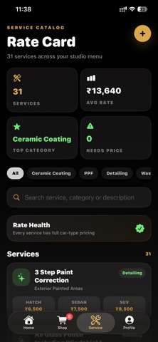 Wheels and Wallet screenshot