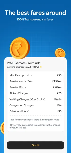 Bharat Taxi - Ride Booking App iPhone screenshot 3