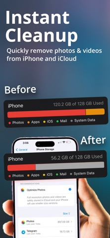 Instant Phone Photo Cleaner iPhone screenshot