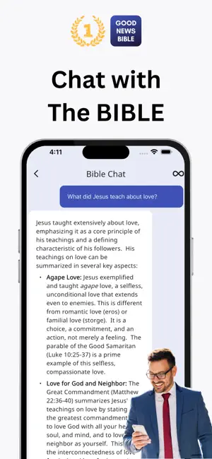 Good News Bible: GNB Chat screenshot 2