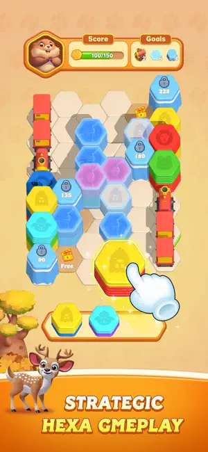 Hexa Sort Master: Stack Puzzle screenshot 2