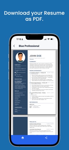 Resumio – CV Maker screenshot