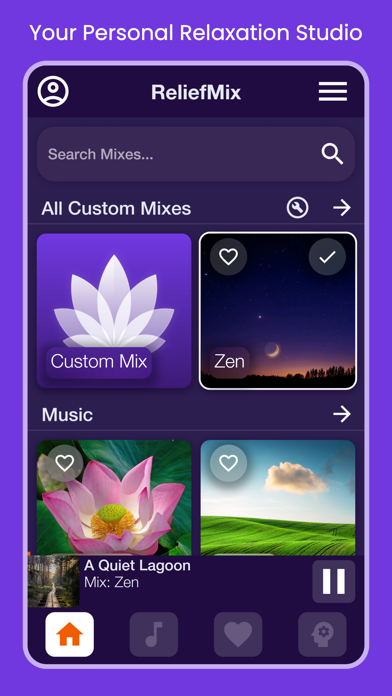 ReliefMix Affirmations & Sound Screenshot