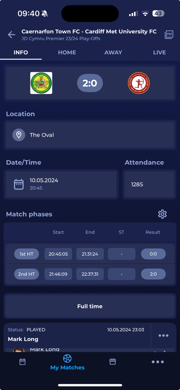 iPhone screenshot