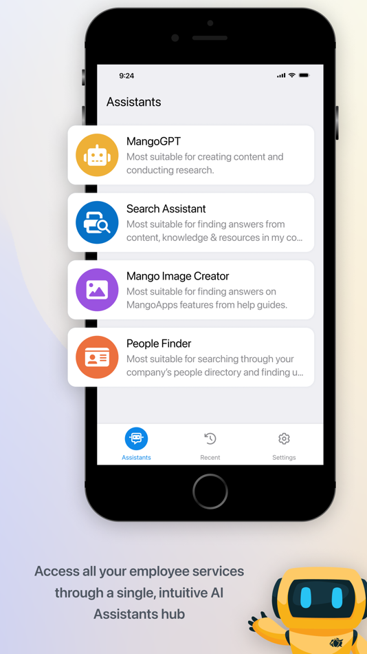 #1. Assistant by MangoApps (iOS) 由: MangoApps Incorporated