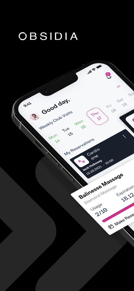 Obsidia - Health & Fitness App | MWM