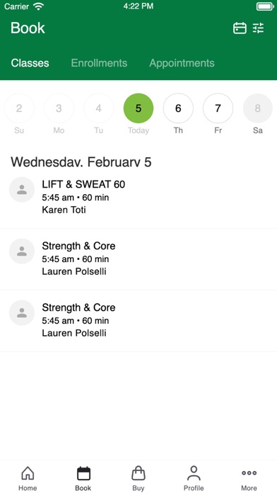 Screenshot #2 pour Bullfrogfit