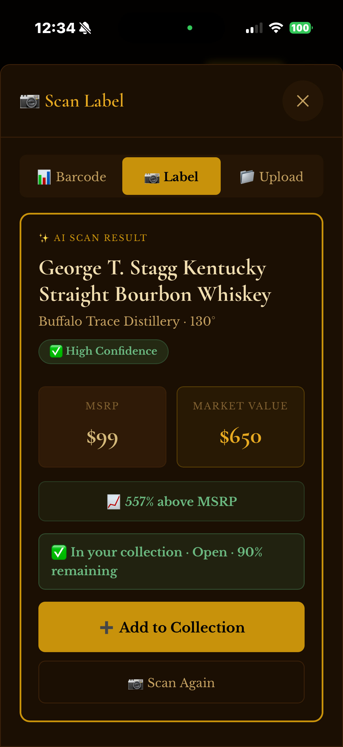 Bourbon Tracker screenshot 5