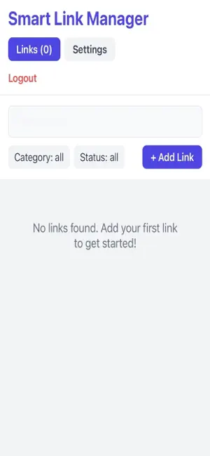 Smart Link Manager screenshot 1