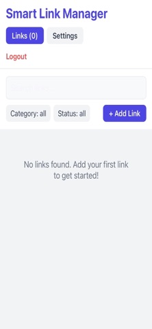 Smart Link Manager Screenshot 1 of 3