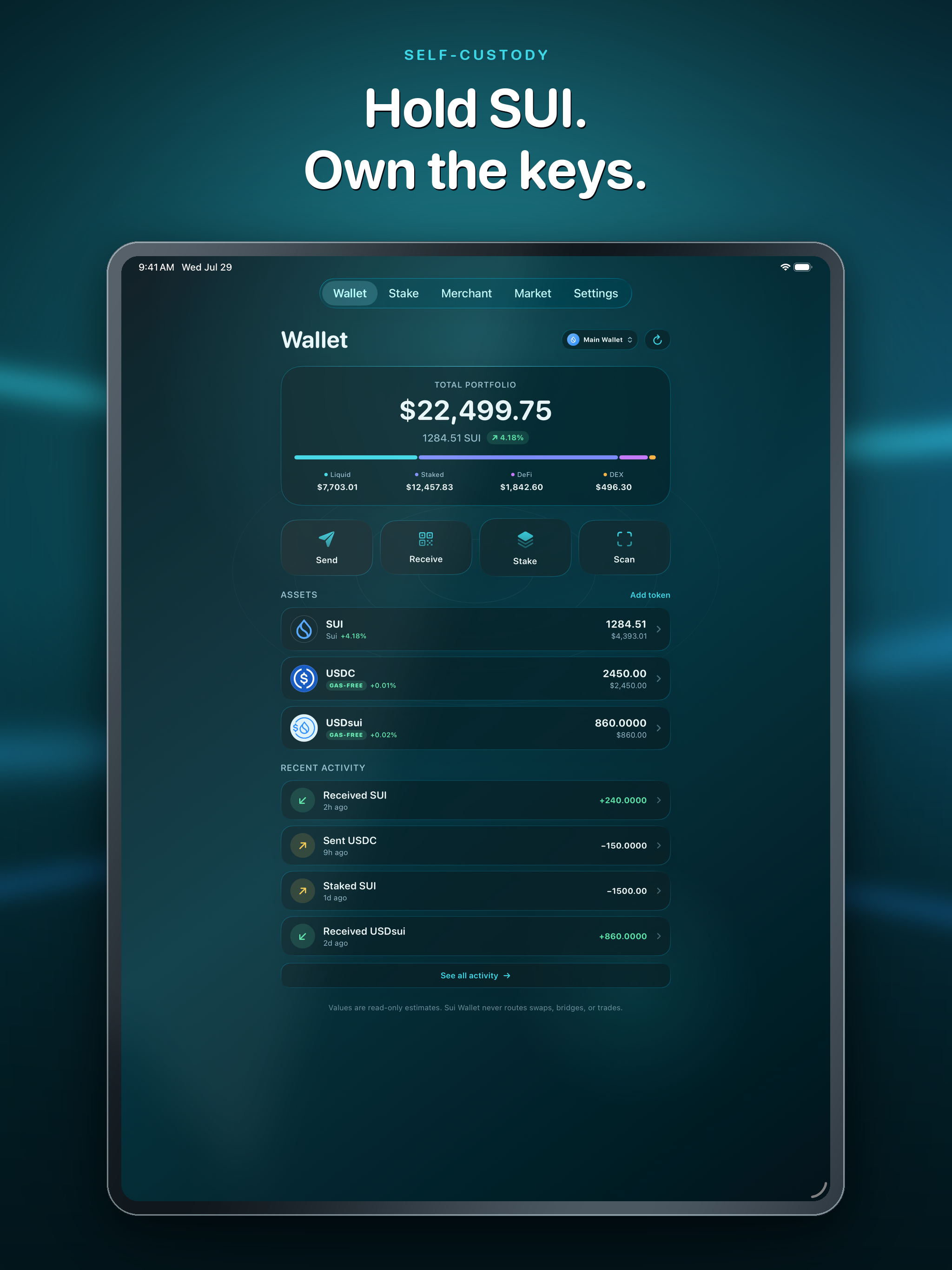 My Sui Wallet-Stake & Defi screenshot 8