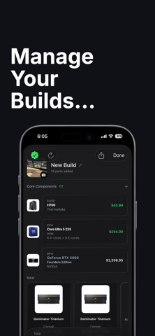 Configurine: Custom PC Builder Screenshot 6 of 7