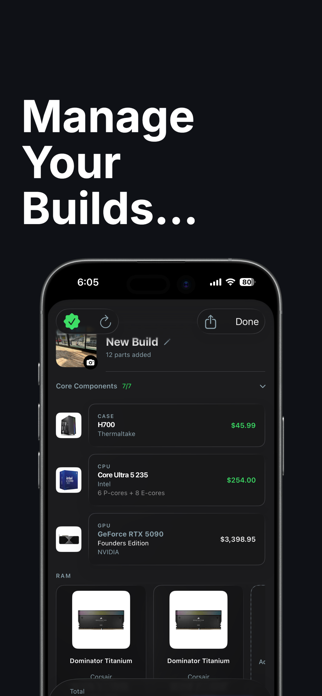Configurine: Custom PC Builder Screenshot 6 of 7