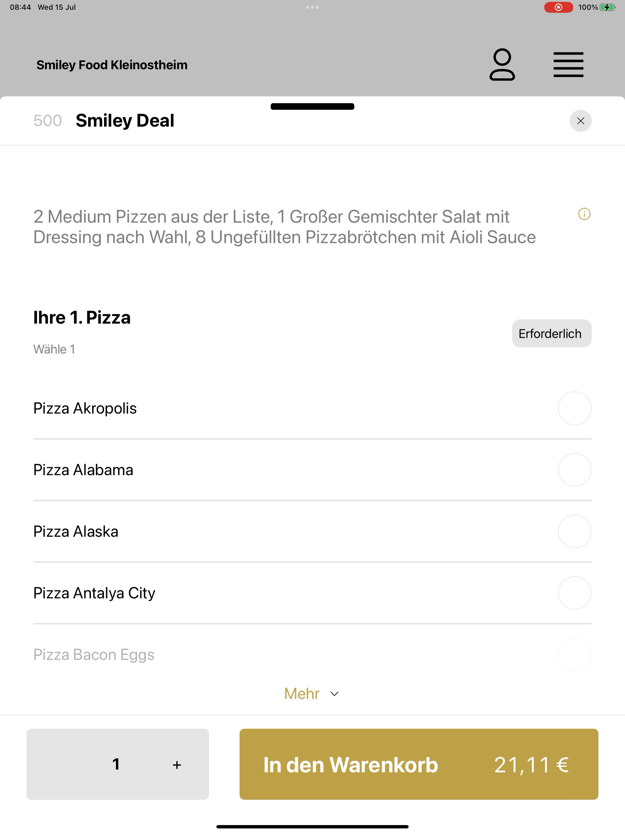 Smiley Food Kleinostheim DE screenshot 16