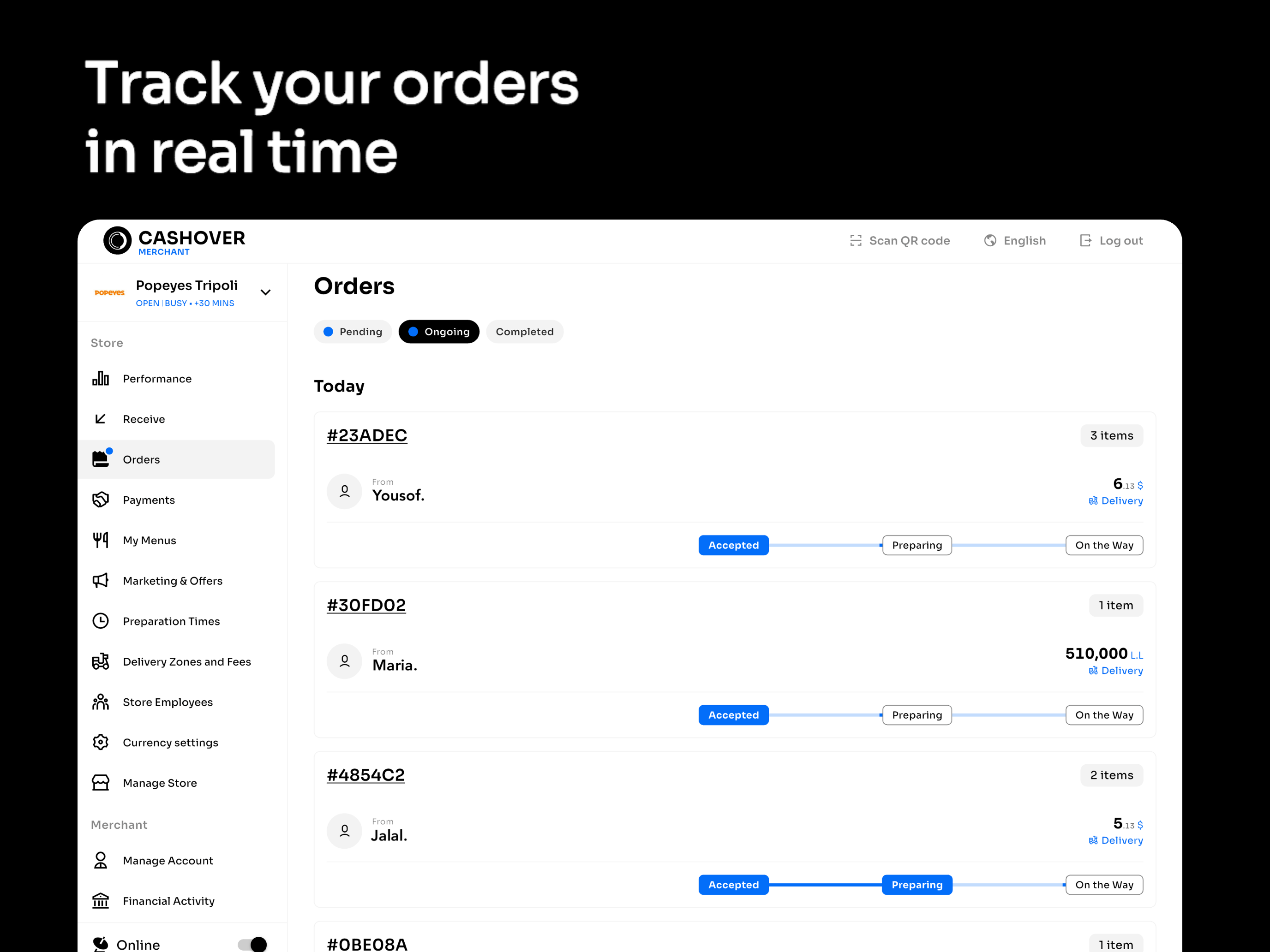 CashOver Merchant — POS & More screenshot 7