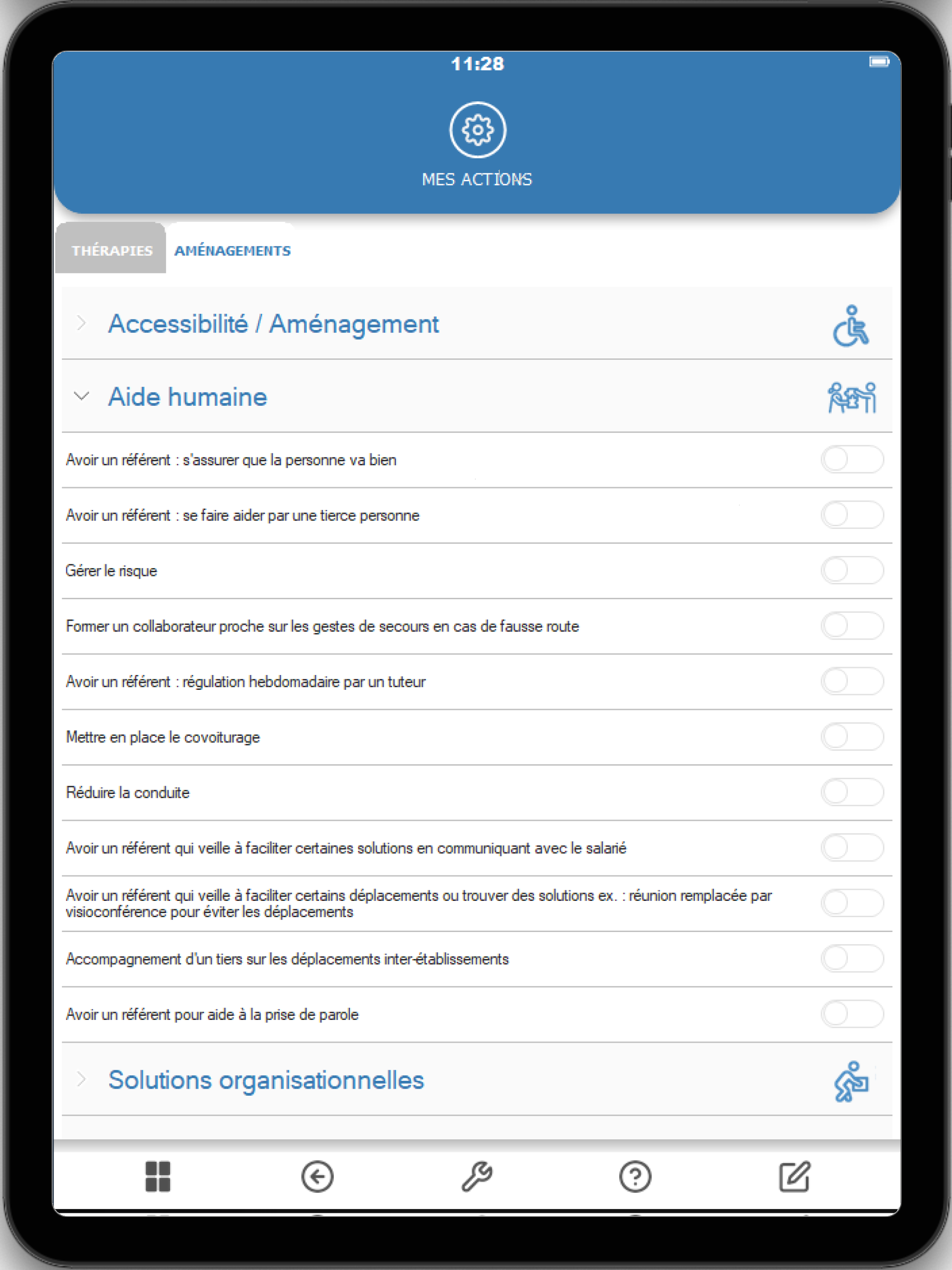 PARKINSON App screenshot 12