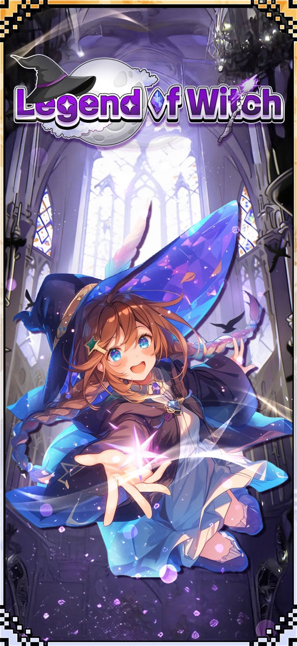 Legend of Witch : Idle RPG iOS Mod IPA screenshot 1 - iOS game interface