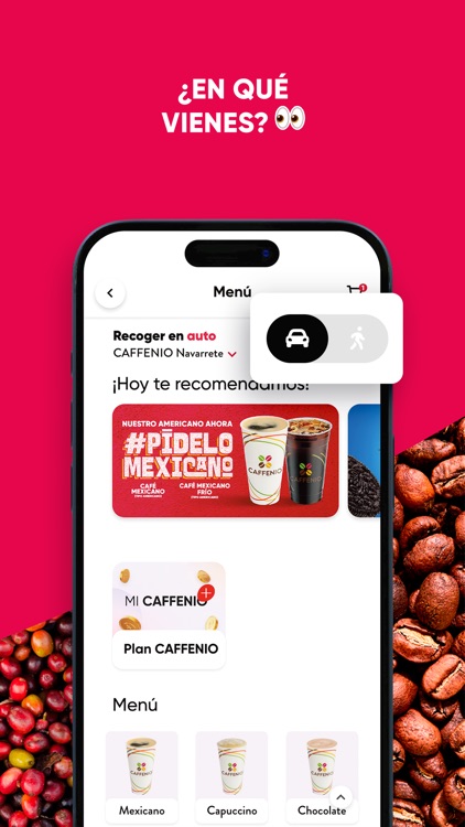 CAFFENIO app