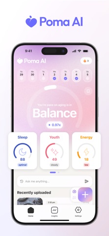 Poma AI: Photo Calorie Tracker screenshot
