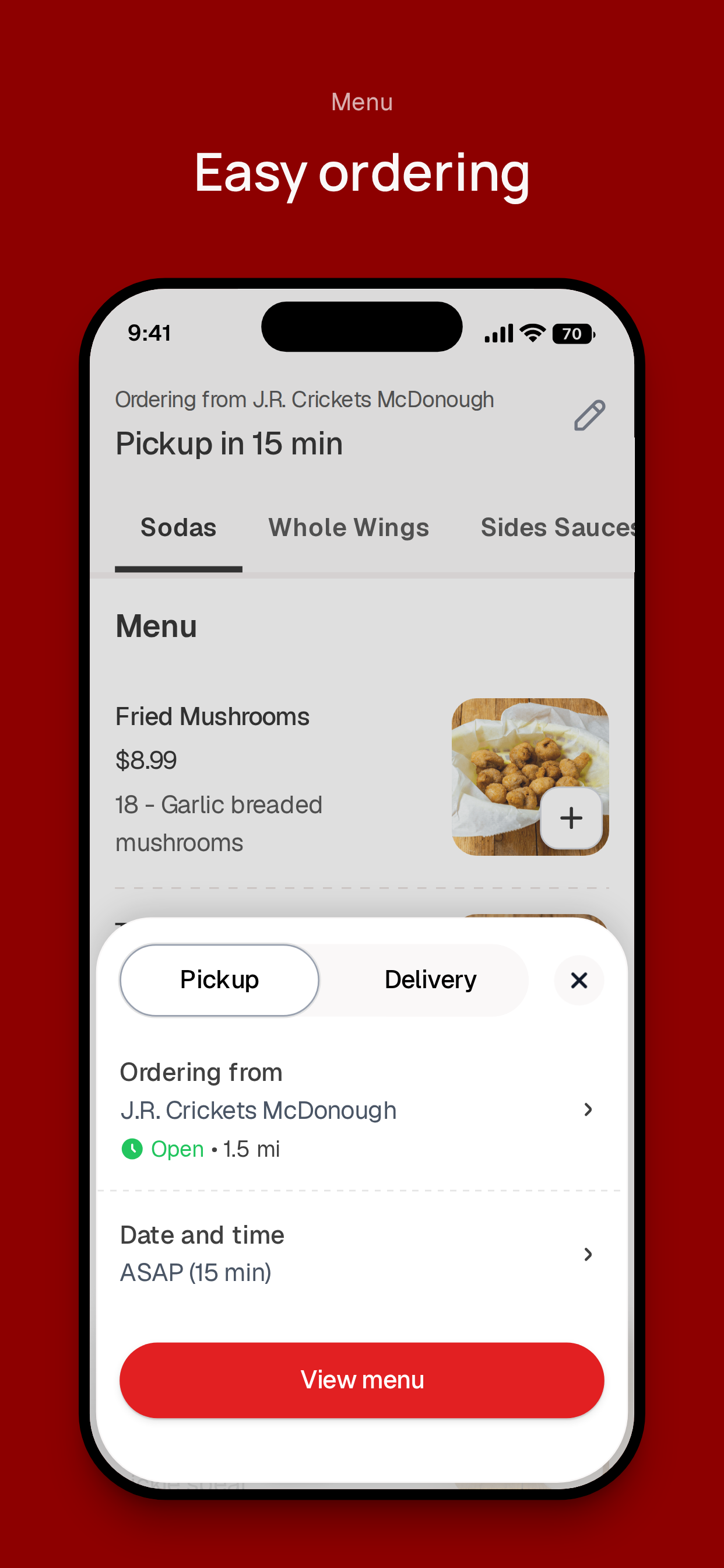 J.R. Crickets McDonough screenshot 3