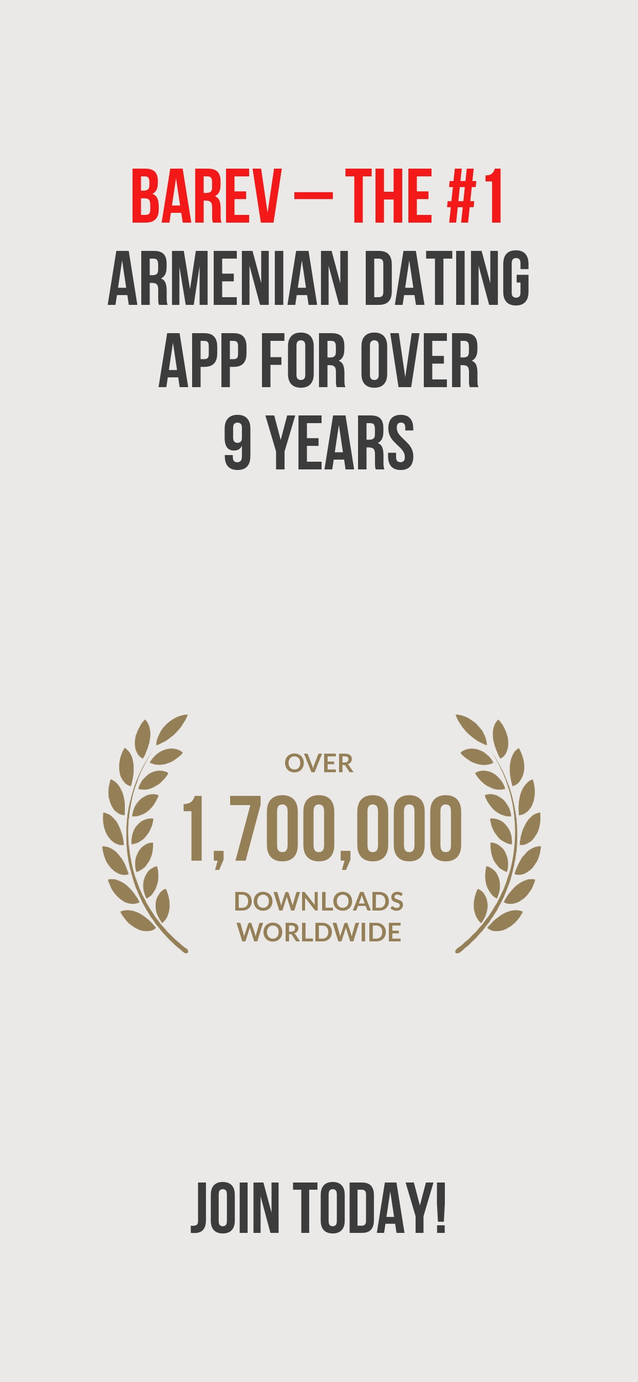 Barev — Armenian Dating