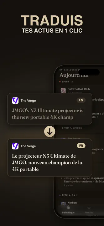 Capture 4 de Mixt: votre actu, un feed