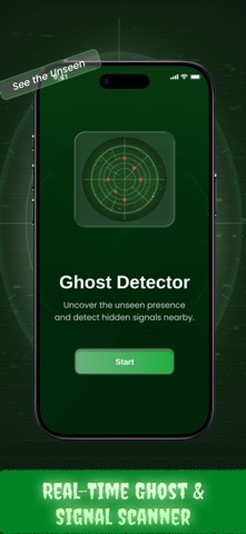 Ghost Detector: Radar tool iPhone screenshot