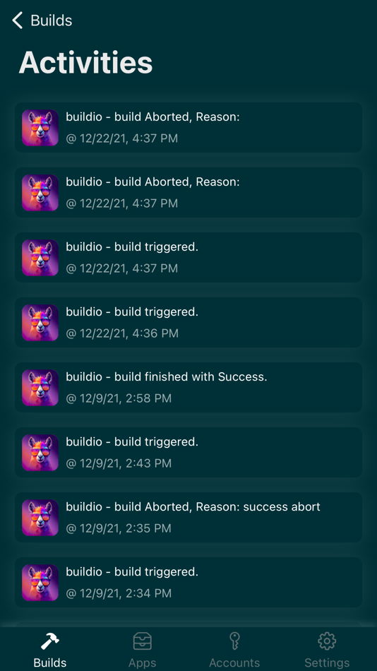 #4. Buildio - Bitrise client (macOS) Podle: Sergii Khliustin