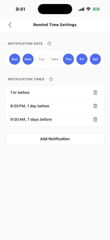 Football Reminder Screenshot 2 of 4