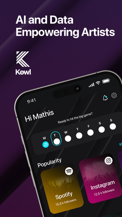 Kowl : Everything for artists. Screenshot