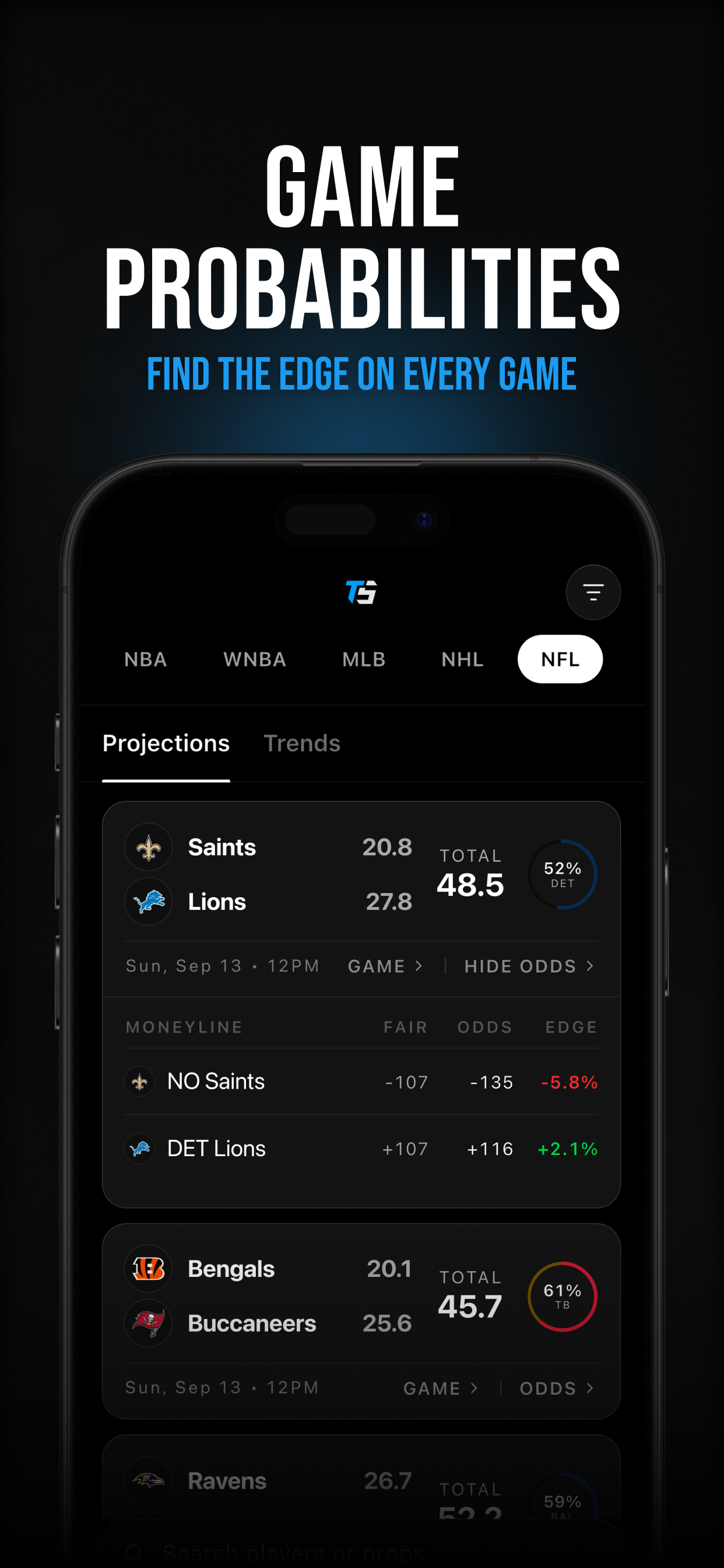 Toad Sports: Prop Pick Finder screenshot 3