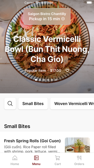 App screenshot