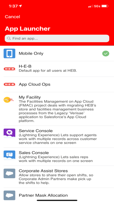 App screenshot