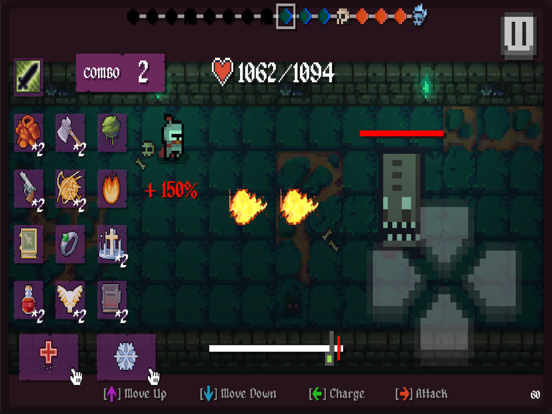 Rhythm Knight - Dungeon Games iPad screenshot
