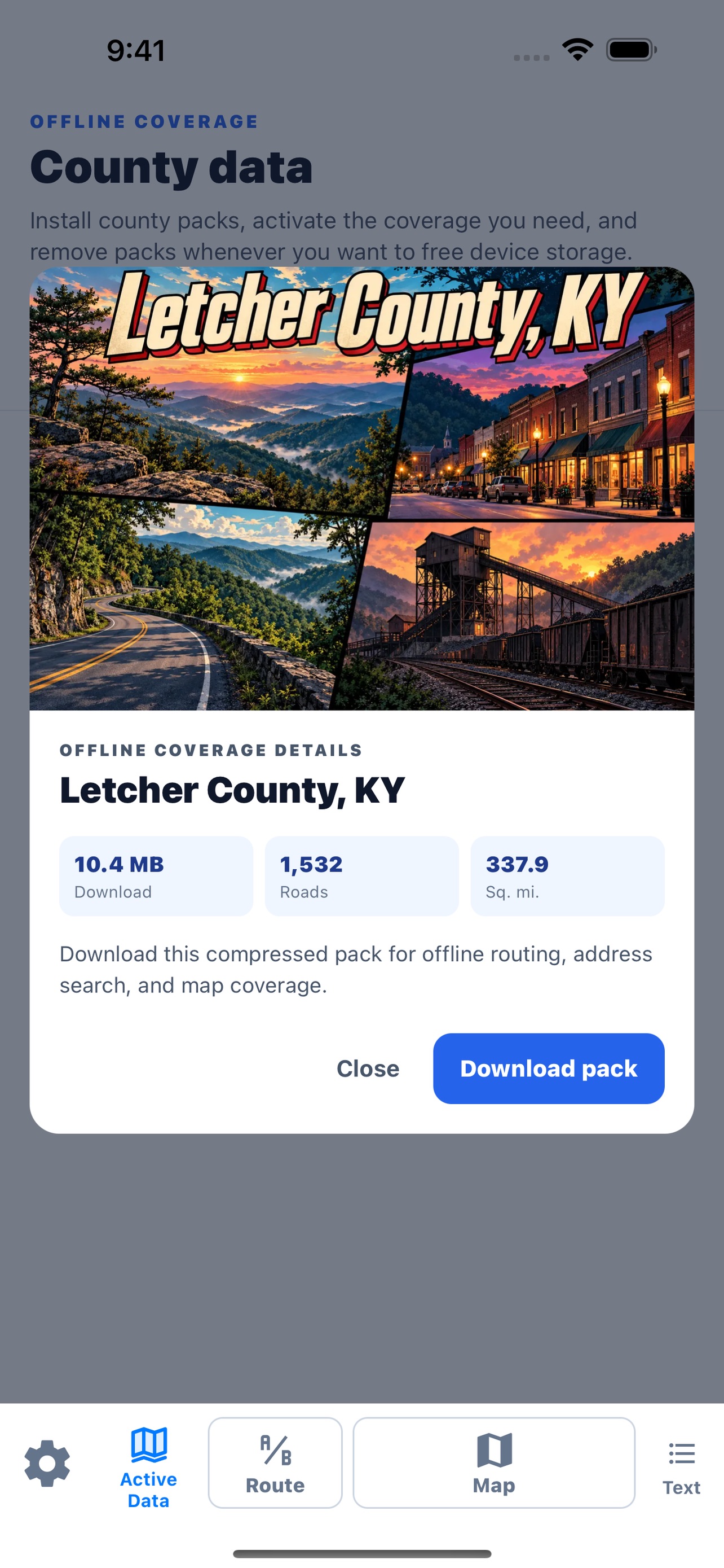 Screenshot 2 of OffGridNav