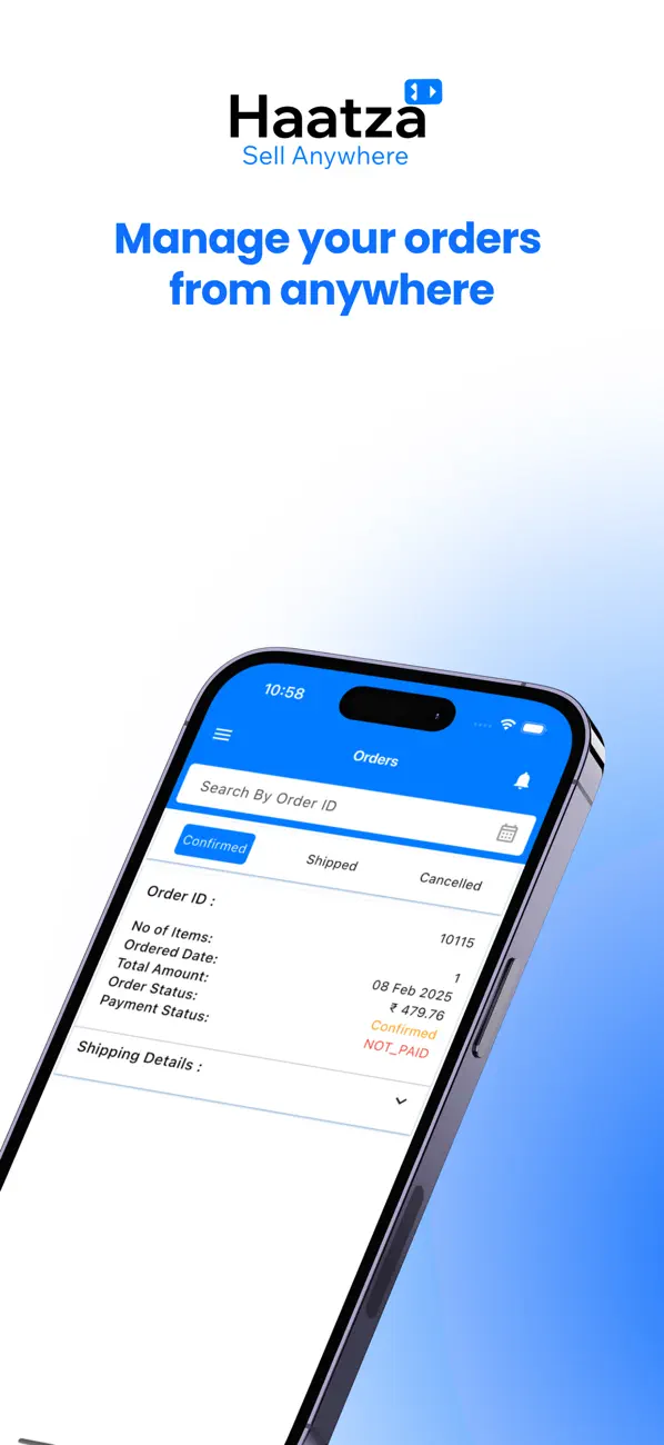 Screenshot #1 pour Haatza Seller – Sell Online