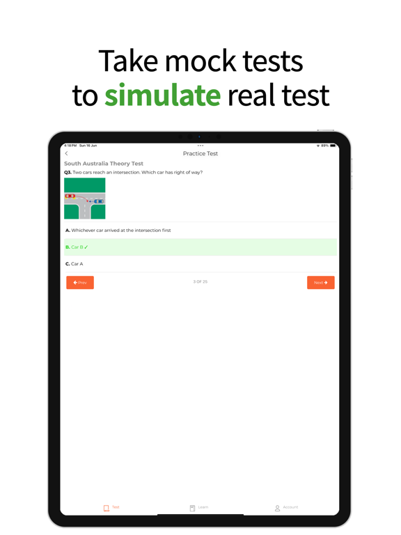 Screenshot #5 pour Driver Knowledge Tests (DKT)
